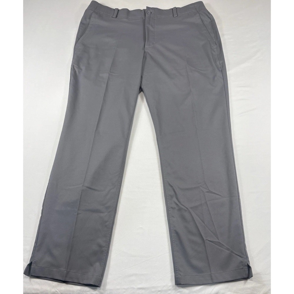 Nike Dri-FIT Mens Golf Pants 36x29.5 Gray Polyester Stretch